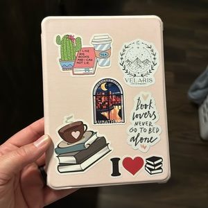 Kindle Paperwhite cover with stickers